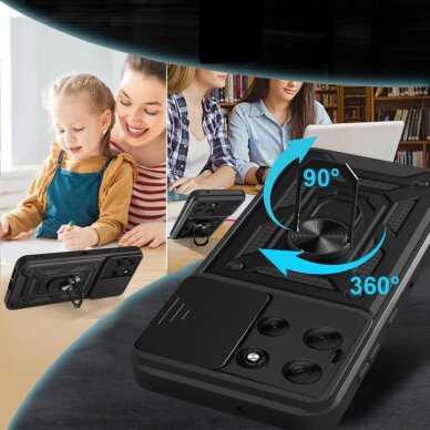 Motorola Moto G86 5G Tech-Protect CamShield Pro dėklas – juodas 1