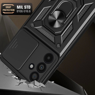Tech-Protect CamShield Pro Dėklas skirtas Samsung Galaxy A56 5G - Juodas 2