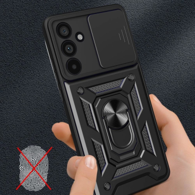 Tech-Protect CamShield Pro Dėklas skirtas Samsung Galaxy A56 5G - Juodas 4