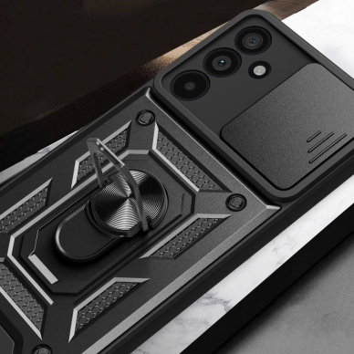 Tech-Protect CamShield Pro Dėklas skirtas Samsung Galaxy A56 5G - Juodas 6