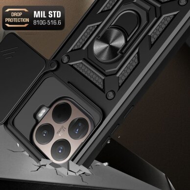 Xiaomi 15T Pro Tech-Protect CamShield Pro dėklas – juodas 1 Xiaomi 15T Pro Tech-Protect CamShield Pro dėklas – juodas 1