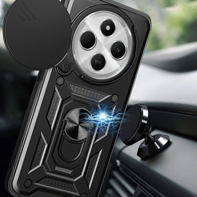 Tech-Protect CamShield Pro Dėklas Xiaomi Redmi 14C / Poco C75 - Juodas 2 Tech-Protect CamShield Pro Dėklas Xiaomi Redmi 14C / Poco C75 - Juodas 2