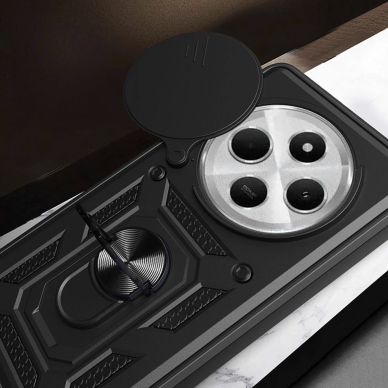 Tech-Protect CamShield Pro Dėklas Xiaomi Redmi 14C / Poco C75 - Juodas 4 Tech-Protect CamShield Pro Dėklas Xiaomi Redmi 14C / Poco C75 - Juodas 4