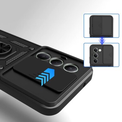 Xiaomi Redmi 15 4G / 5G Tech-Protect CamShield Pro dėklas – juodas 1