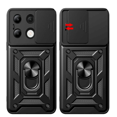 Tech-Protect CamShield Pro Case for Xiaomi Redmi Note 13 4G / LTE - juodas 1 Tech-Protect CamShield Pro Case for Xiaomi Redmi Note 13 4G / LTE - juodas 1