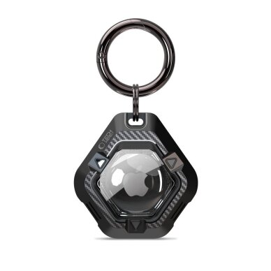 Apple AirTag 1/2 Tech-Protect Defense dėklas – juodas