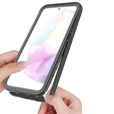 Tech-Protect Defense Dėklas skirtas Samsung Galaxy A36 / A56 5G - Juodas 1