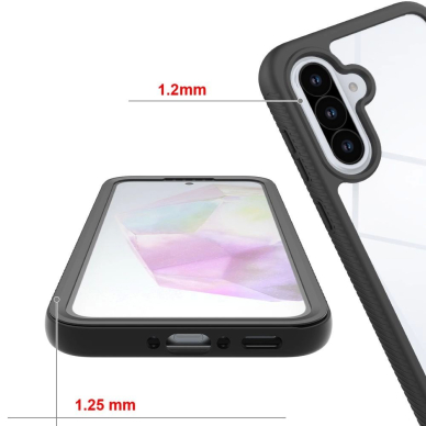 Tech-Protect Defense Dėklas skirtas Samsung Galaxy A36 / A56 5G - Juodas 2