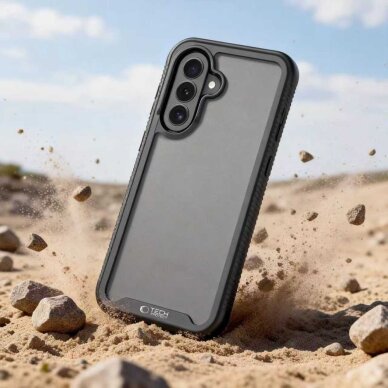 Samsung Galaxy A36 / A56 / A37 5G Tech-Protect Defense dėklas – matinė juoda 5