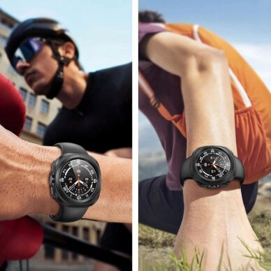 Samsung Galaxy Watch 8 46mm dėklas Tech-Protect Defense – juodas 2