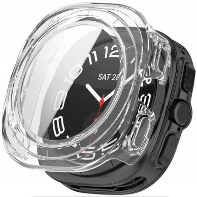 Samsung Galaxy Watch Ultra 47mm dėklas Tech-Protect Defense – skaidrus