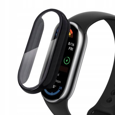 Xiaomi Smart Band 10 / 10 NFC apsauginis dėklas Tech-Protect Defense – juodas Xiaomi Smart Band 10 / 10 NFC apsauginis dėklas Tech-Protect Defense – juodas