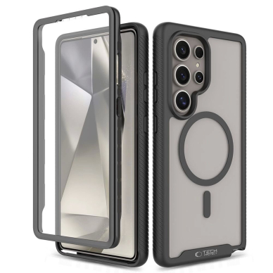 Tech-Protect Defense MagSafe Dėklas skirtas Samsung Galaxy S25 Ultra - Juodas