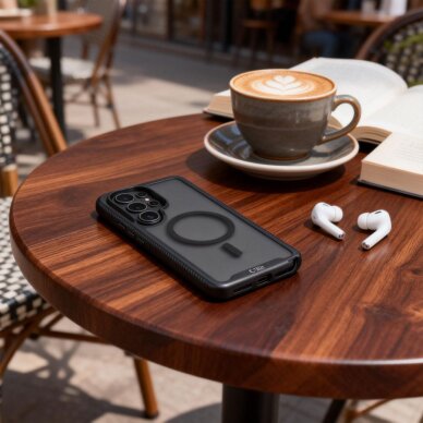 Samsung Galaxy S26 Ultra Tech-Protect Defense MagSafe dėklas – juodas 3