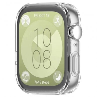 Tech-Protect Defense360 Dėklas Huawei Watch Fit 3 - Permatomas 1 Tech-Protect Defense360 Dėklas Huawei Watch Fit 3 - Permatomas 1