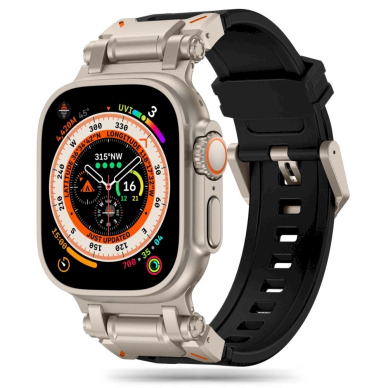 Tech-Protect Delta Pro Apyrankė Apple Watch 4 / 5 / 6 / 7 / 8 / 9 / SE / Ultra 1 / 2 (42/44/45/49 mm) - Juodas Titanium Tech-Protect Delta Pro Apyrankė Apple Watch 4 / 5 / 6 / 7 / 8 / 9 / SE / Ultra 1 / 2 (42/44/45/49 mm) - Juodas Titanium