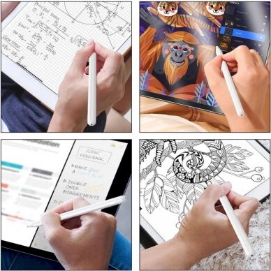 Tech-Protect Digital Stylus Magnetic stylus iPad - baltas 7 Tech-Protect Digital Stylus Magnetic stylus iPad - baltas 7