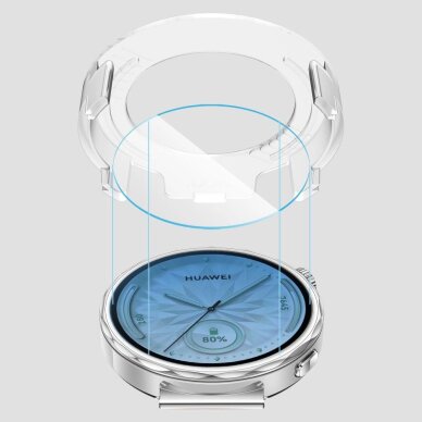 Huawei Watch GT 5 41mm Tech-Protect Easy Set+ grūdintas stiklas, 2 vnt. – skaidrus 3