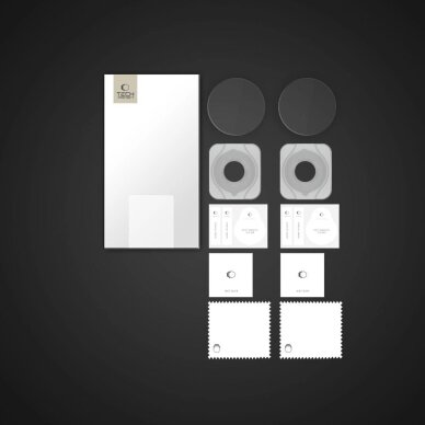 Huawei Watch GT 5 41mm Tech-Protect Easy Set+ grūdintas stiklas, 2 vnt. – skaidrus 7 Huawei Watch GT 5 41mm Tech-Protect Easy Set+ grūdintas stiklas, 2 vnt. – skaidrus 7