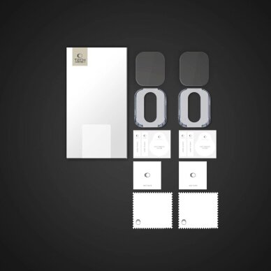 Apple Watch Ultra 1 / 2 49mm Tech-Protect Easy Set+ grūdintas stiklas, 2 vnt. – skaidrus 7