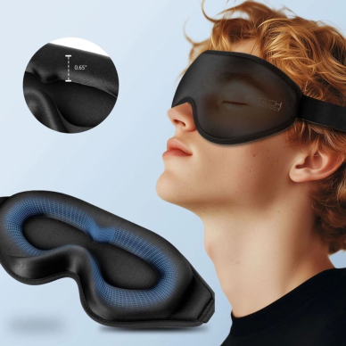 Tech-Protect Eyeshade miego kaukė – juoda 2
