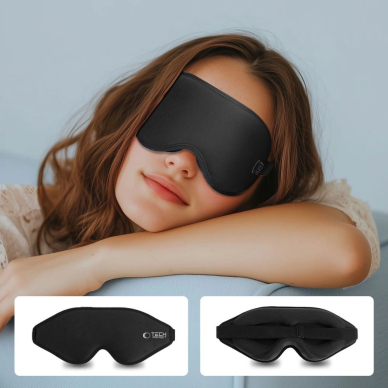 Tech-Protect Eyeshade miego kaukė – juoda 5
