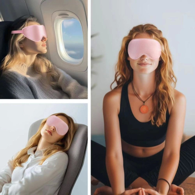 Tech-Protect Eyeshade miego kaukė – rožinė 7