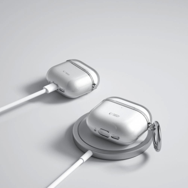 Tech-Protect FlexAir Dėklas AirPods 4 - Pilkas 4 Tech-Protect FlexAir Dėklas AirPods 4 - Pilkas 4