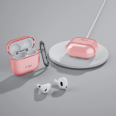 Tech-Protect FlexAir Dėklas AirPods 4 - Rožinis 6 Tech-Protect FlexAir Dėklas AirPods 4 - Rožinis 6