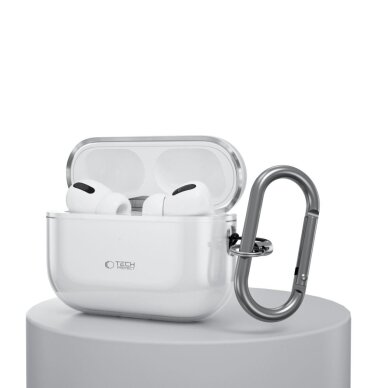 AirPods Pro Tech-Protect FlexAir dėklas – skaidrus 3 AirPods Pro Tech-Protect FlexAir dėklas – skaidrus 3