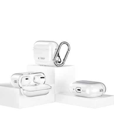 AirPods Pro Tech-Protect FlexAir dėklas – skaidrus 4