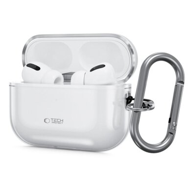AirPods Pro Tech-Protect FlexAir dėklas – skaidrus