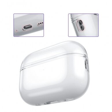 Tech-Protect FlexAir Dėklas Apple AirPods Pro 1 / 2 - Permatomas 7