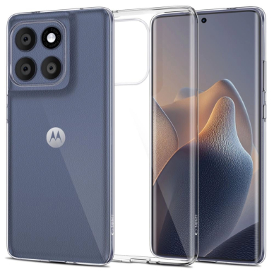 Motorola Edge 60 Fusion – Tech-Protect FlexAir dėklas - Skaidrus