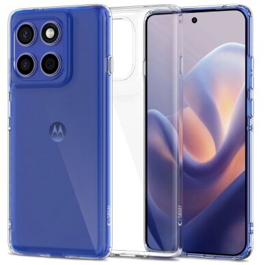 Motorola Edge 60 Pro dėklas Tech-Protect FlexAir – skaidrus