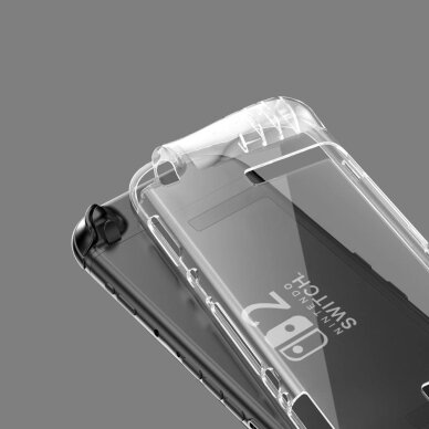 Nintendo Switch 2 dėklas Tech-Protect FlexAir – skaidrus 5