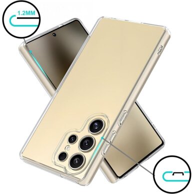 Samsung Galaxy S26 Ultra Tech-Protect FlexAir dėklas – skaidrus 2