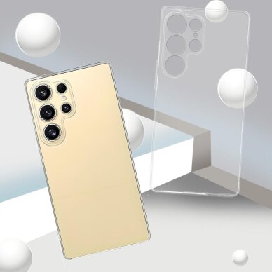 Samsung Galaxy S26 Ultra Tech-Protect FlexAir dėklas – skaidrus 4