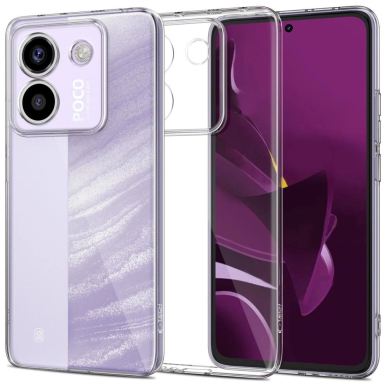Xiaomi Poco M7 Pro 5G – Tech-Protect FlexAir dėklas - Skaidrus