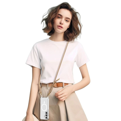 Tech-Protect FlexAir Chain MagSafe Dėklas skirtas Samsung Galaxy S25 - Juodas-Beige 2 Tech-Protect FlexAir Chain MagSafe Dėklas skirtas Samsung Galaxy S25 - Juodas-Beige 2