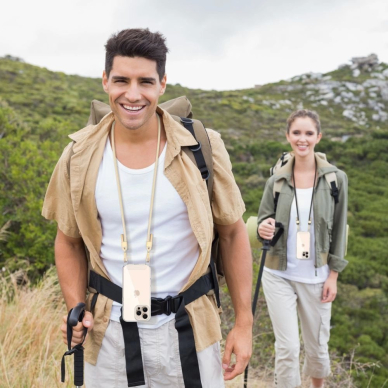 Tech-Protect FlexAir Chain MagSafe iPhone 16e Dėklas - Juodas/Beige 4 Tech-Protect FlexAir Chain MagSafe iPhone 16e Dėklas - Juodas/Beige 4