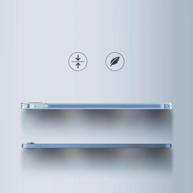 iPad 10.9” 10 / 2022 / 11” 11 / 2025 dėklas Tech-Protect FlexAir Hybrid – skaidrus 4