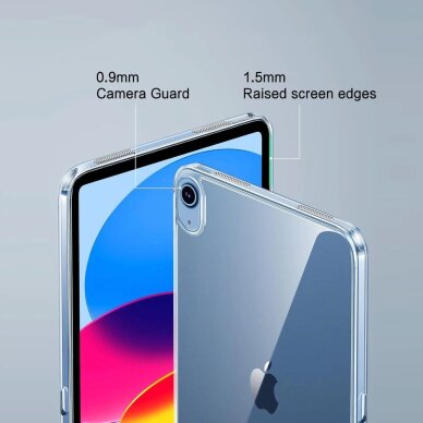 iPad 10.9” 10 / 2022 / 11” 11 / 2025 dėklas Tech-Protect FlexAir Hybrid – skaidrus 5 iPad 10.9” 10 / 2022 / 11” 11 / 2025 dėklas Tech-Protect FlexAir Hybrid – skaidrus 5