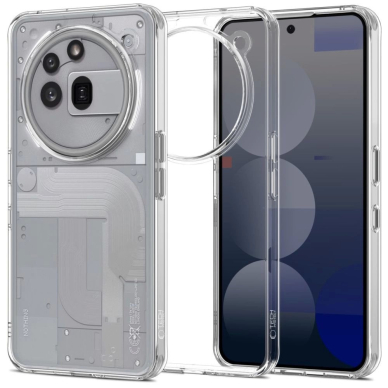 Nothing Phone 3A Pro – Tech-Protect FlexAir Hybrid dėklas - Skaidrus