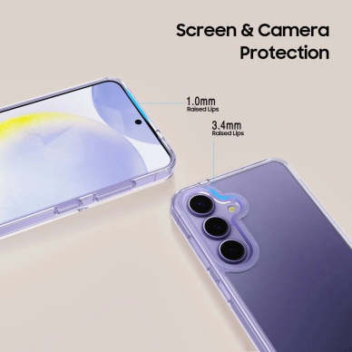 Samsung Galaxy S25 Edge – Tech-Protect FlexAir Hybrid dėklas - Skaidrus 2