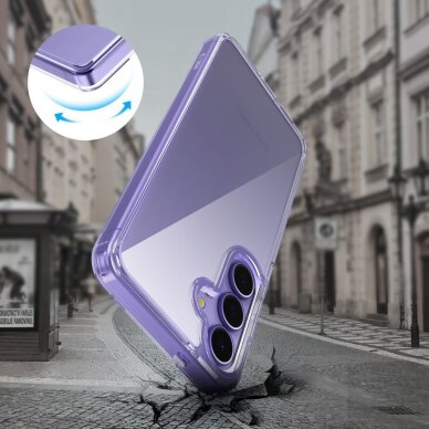 Samsung Galaxy S25 FE dėklas Tech-Protect FlexAir Hybrid – skaidrus 3
