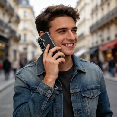 Samsung Galaxy S26 Tech-Protect FlexAir Hybrid dėklas – skaidrus 6