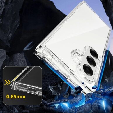 Samsung Galaxy Z Fold 7 dėklas Tech-Protect FlexAir Hybrid – skaidrus 1