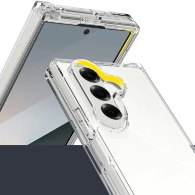 Samsung Galaxy Z Fold 7 dėklas Tech-Protect FlexAir Hybrid – skaidrus 2