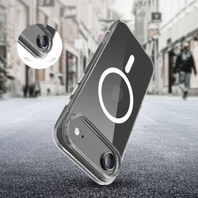 iPhone Air Tech-Protect FlexAir Hybrid CC MagSafe dėklas – skaidrus 4